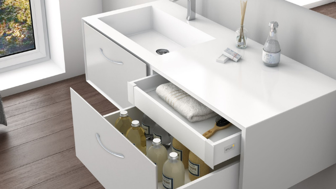 Bathroom drawer organizers Tidy - Emuca Blog