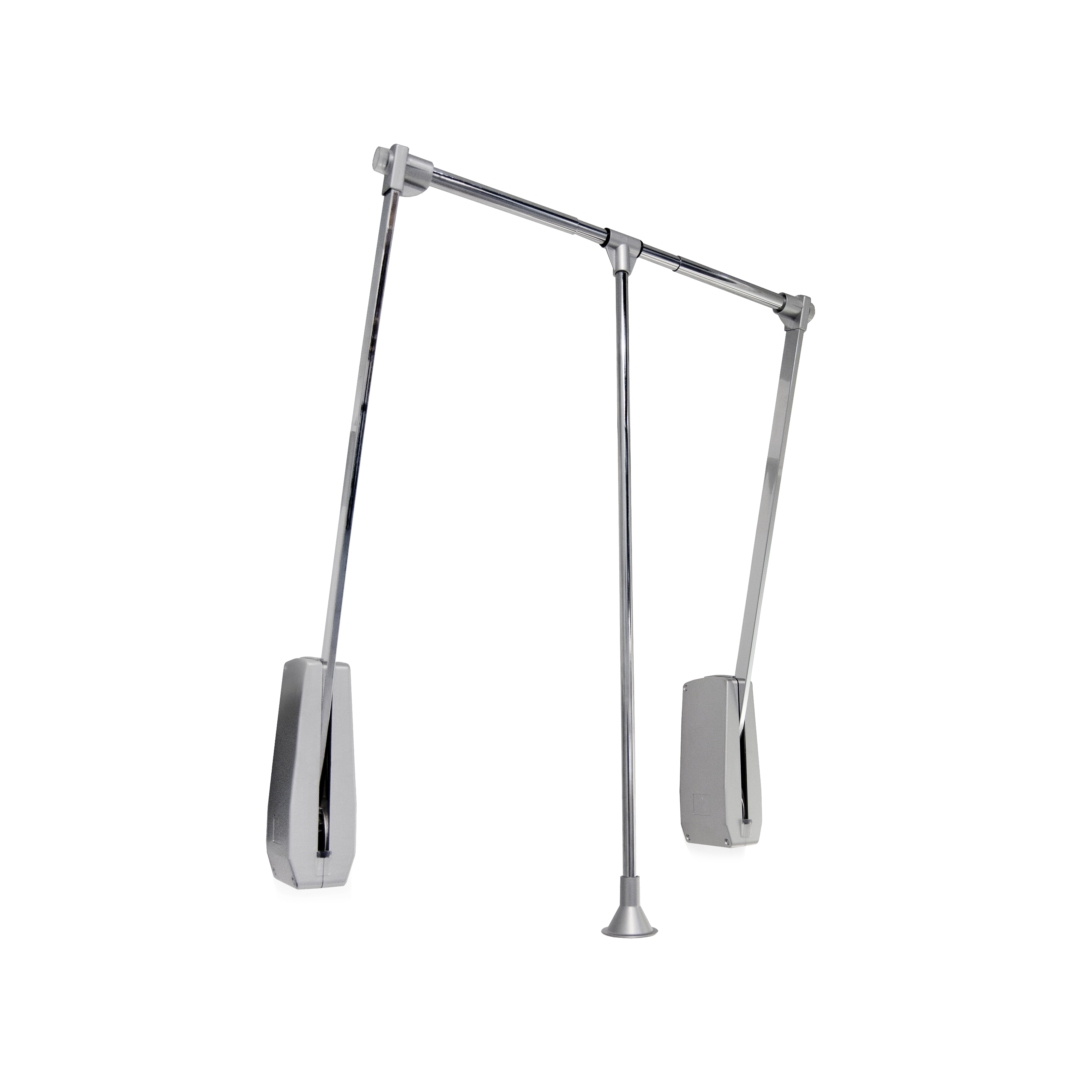 Wall mounted pull down clothes online rail