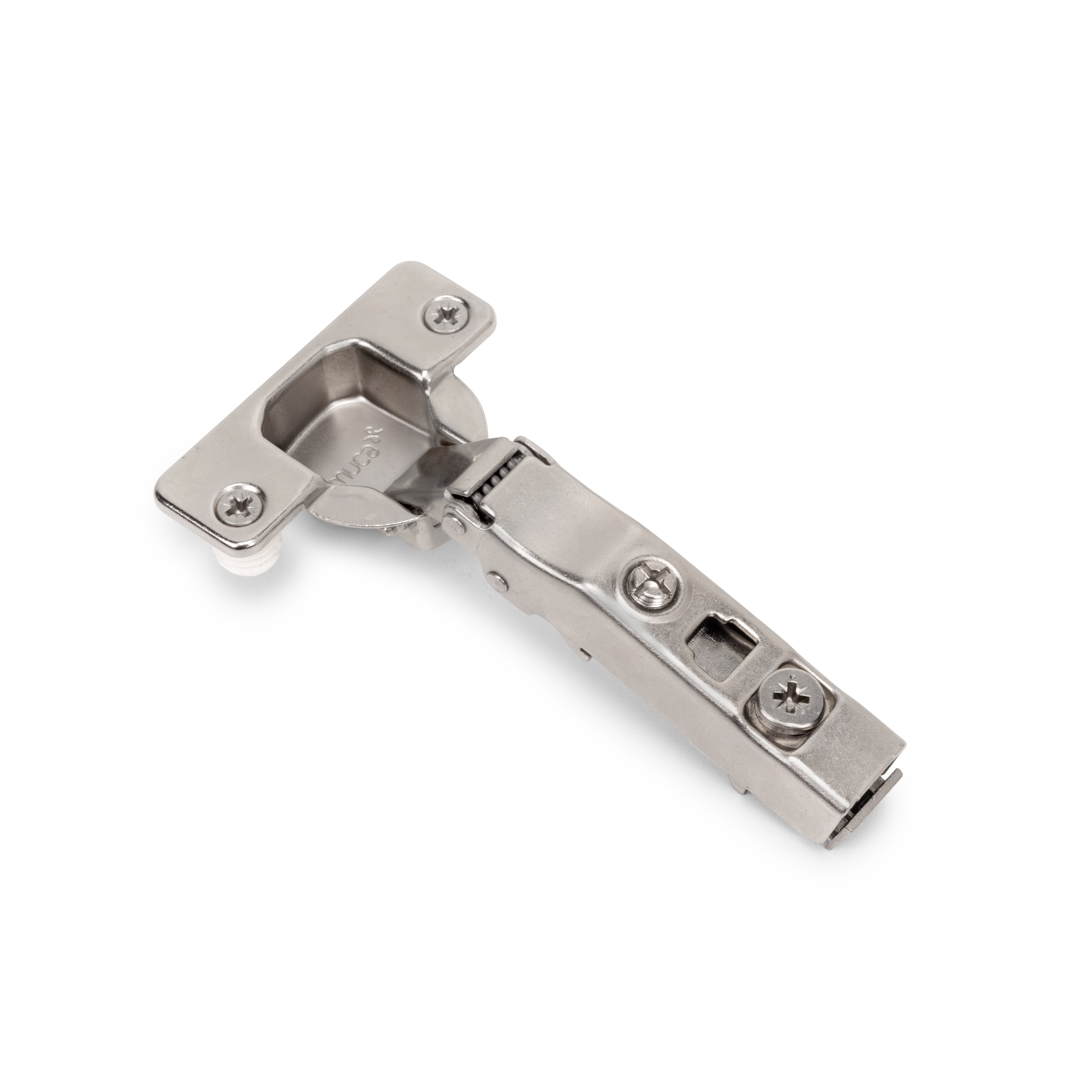 X91 Full Overlay Hinge with soft closing, Knock-in, Diameter 