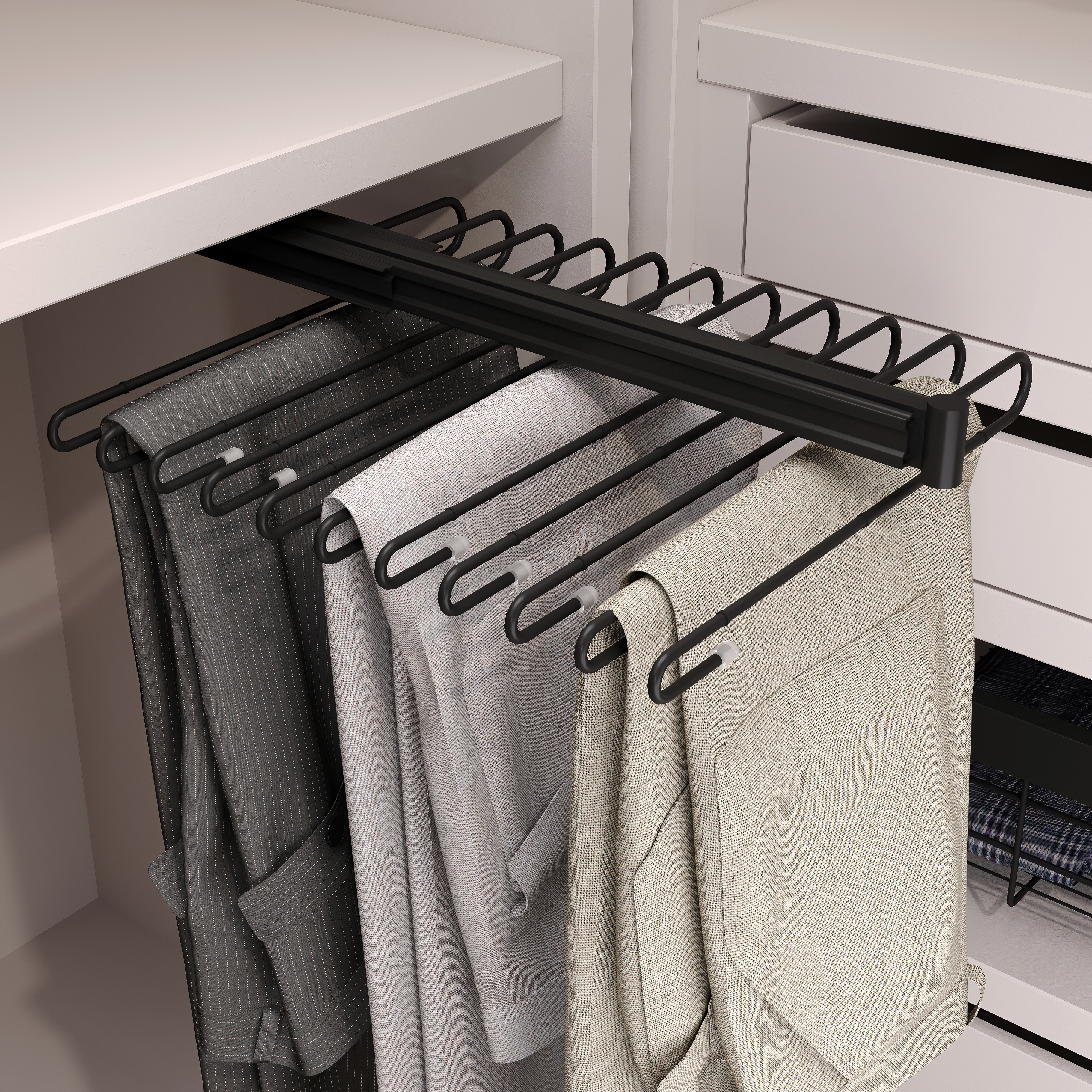 PullOut Trouser Holder  JET PRESS