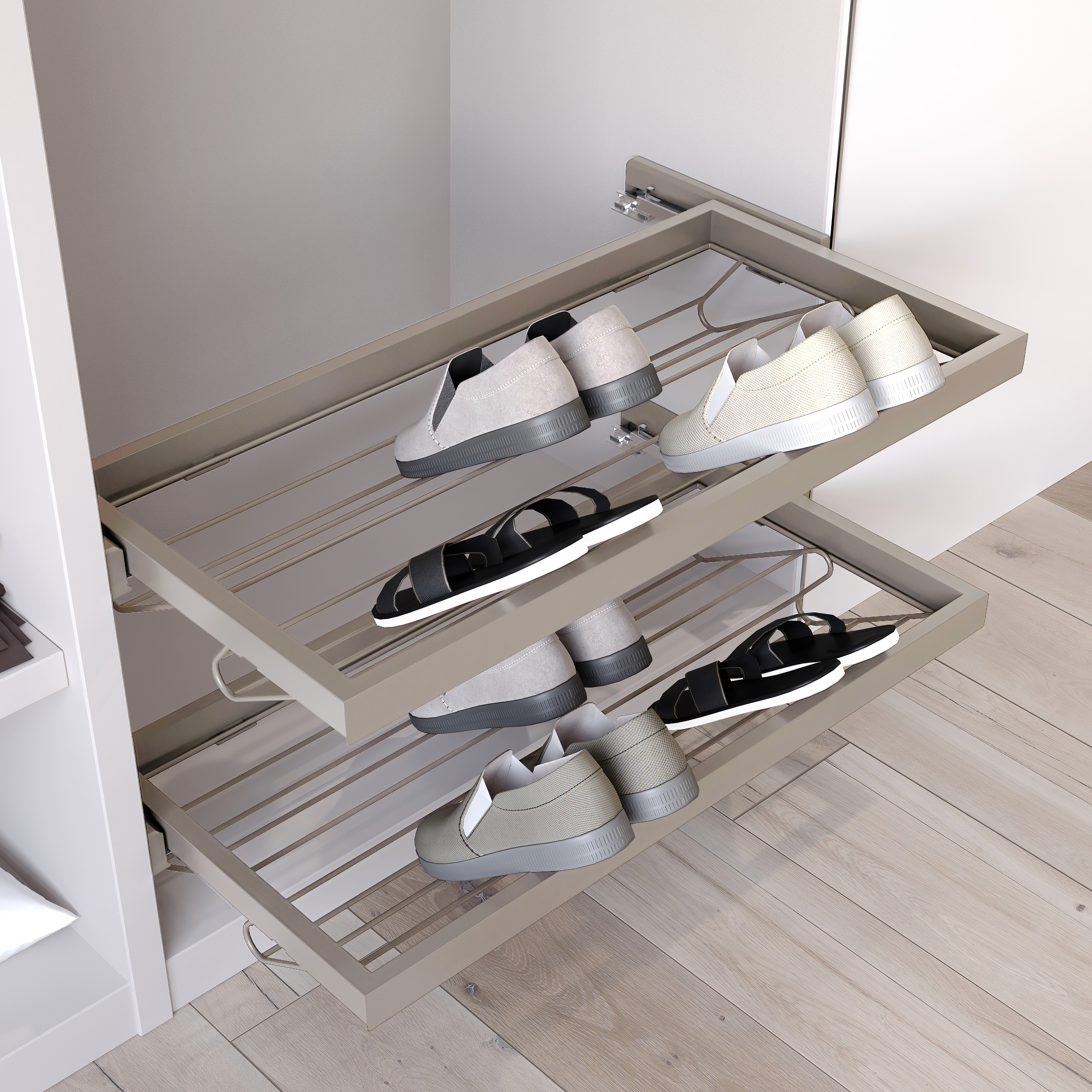 Zapatera  Closet shoe storage, Closet hacks organizing, Closet bedroom